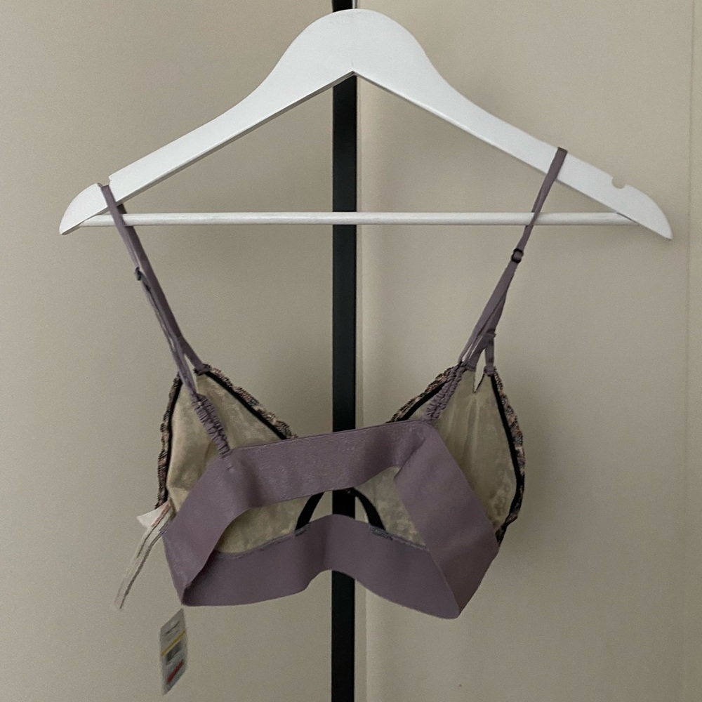 Free People Leopard Wild One Soft Lace Bra - Picture 6 of 6